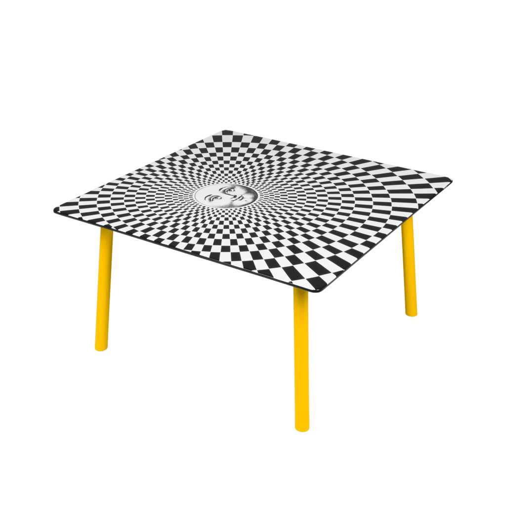 Tavolo quadrato Solecentrismo • Fornasetti
